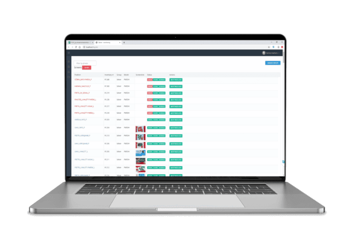 Central management solution for over 300 screens